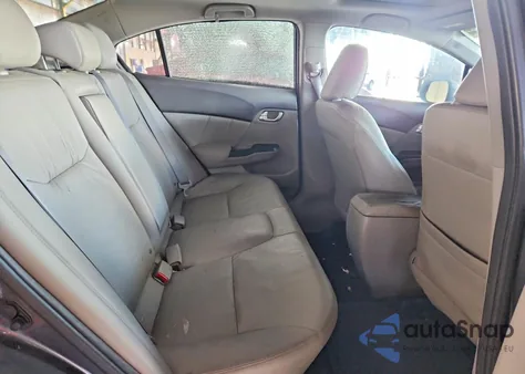 2012 Honda Civic Exl from USA, damaged, VIN 2HGFB2F97CH506836